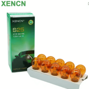 Bóng đèn halogen ô tô 1 TÓC ĐỎ  chân  LỆCH (12V) (XENCN) (12512A)