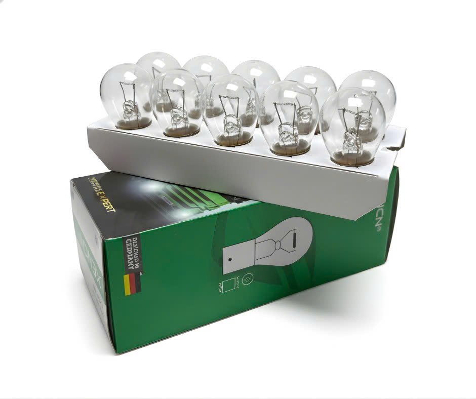 Bóng đèn halogen ô tô 1 TÓC TRẮNG chân LỆCH (12V) (XENCN) (12512)