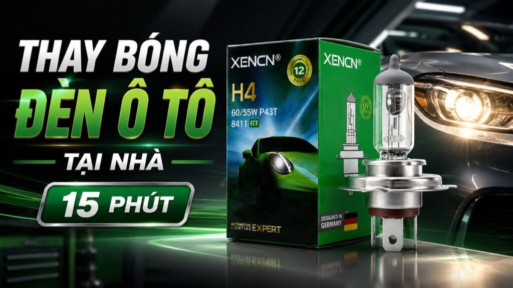 Hình ảnh thay bóng đèn ô tô