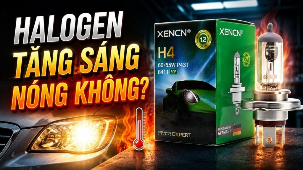 bóng đèn halogen tăng sáng