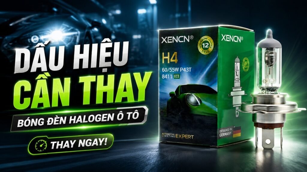 Bóng đèn halogen ô tô